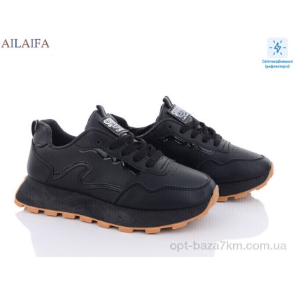 Кроссовки женские "Ailaifa" M03 black, (р.р. 36-41), Китай, от 8 шт. Кроссовки женские "Ailaifa" M03 black, (р.р. 36-41), Китай, от 8 шт.
