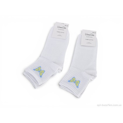Жіночі шкарпетки "ГС Шкарпетки" N122 white, (р.р. 36-40), Туреччина, від 12 шт. Жіночі шкарпетки "ГС Шкарпетки" N122 white, (р.р. 36-40), Туреччина, від 12 шт.