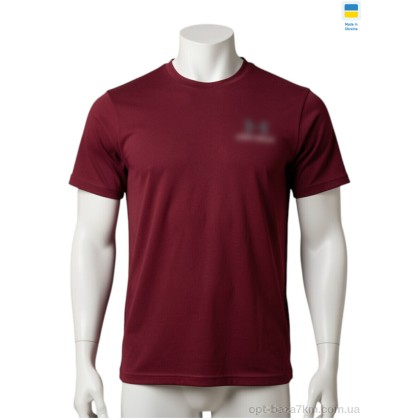 Футболка чоловіча "Sport style" 8UA норма бордовий, (р.р. M-2XL), Україна, від 4 шт. Футболка чоловіча "Sport style" 8UA норма бордовий, (р.р. M-2XL), Україна, від 4 шт.