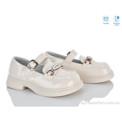 Туфлі дитячі "Clibee-ShoSho" ABC3682P beige, (р.р. 27-31), Китай, від 6 шт. Туфлі дитячі "Clibee-ShoSho" ABC3682P beige, (р.р. 27-31), Китай, від 6 шт.