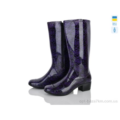 Резиновая обувь женская "Makers Shoes" D003, (р.р. 36-41), Украина, от 6 шт.