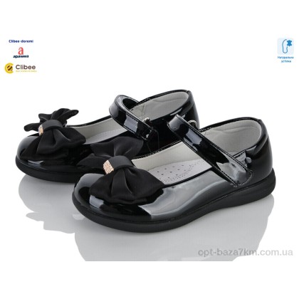 Туфлі дитячі "Clibee-Doremi" AB0472 black, (р.р. 26-31), Китай, від 8 шт. Туфлі дитячі "Clibee-Doremi" AB0472 black, (р.р. 26-31), Китай, від 8 шт.