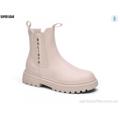 Ботинки женские "Super Gear" 0025-10 beige, (р.р. 36-41), Китай, от 6 шт. Ботинки женские "Super Gear" 0025-10 beige, (р.р. 36-41), Китай, от 6 шт.