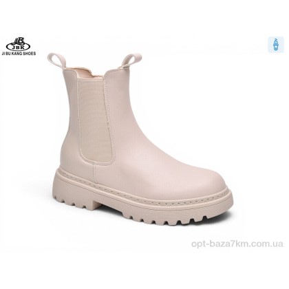 Ботинки женские "Jibukang" 0025-02 beige, (р.р. 36-41), Китай, от 6 шт.