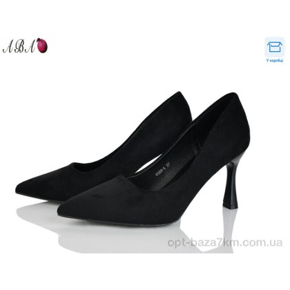 Туфли женские "Aba" QQ9ABA8-1, (р.р. 36-40), Китай, от 6 шт.