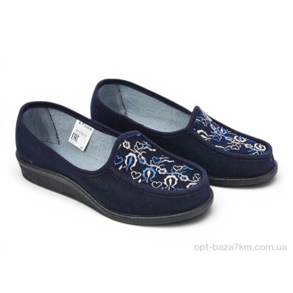 Тапки жіночі "Rai shoes" 56125218 синій вишивка, (р.р. 36-41), Молдавия, від 6 шт. Тапки жіночі "Rai shoes" 56125218 синій вишивка, (р.р. 36-41), Молдавия, від 6 шт.