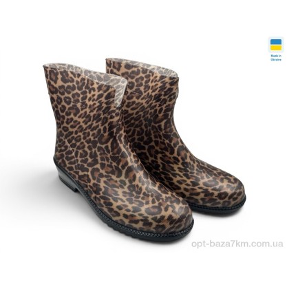 Гумове взуття жіноче "Rai shoes" Леопард коричневий, (р.р. 36-41), Україна, від 6 шт. Гумове взуття жіноче "Rai shoes" Леопард коричневий, (р.р. 36-41), Україна, від 6 шт.