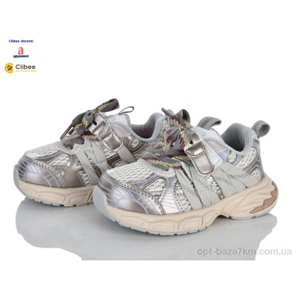 Кроссовки детские "Clibee-Doremi" A889 beige, (р.р. 22-26), Китай, от 5 шт. Кроссовки детские "Clibee-Doremi" A889 beige, (р.р. 22-26), Китай, от 5 шт.