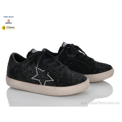 Кроссовки детские "Clibee-Doremi" ABC2586-1 black, (р.р. 31-37), Китай, от 7 шт. Кроссовки детские "Clibee-Doremi" ABC2586-1 black, (р.р. 31-37), Китай, от 7 шт.