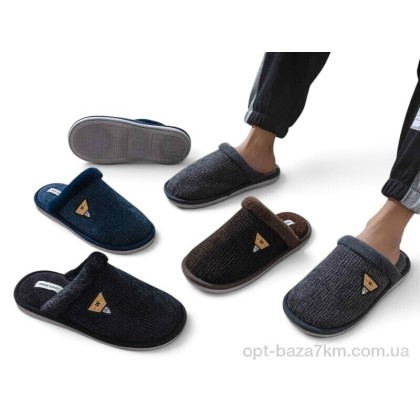 Тапки мужские "Rai shoes" MU9714 mix, (р.р. 40-45), Румыния, от 12 шт. Тапки мужские "Rai shoes" MU9714 mix, (р.р. 40-45), Румыния, от 12 шт.