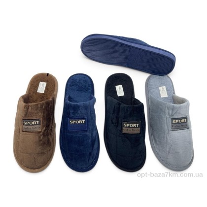 Тапки мужские "Rai shoes" DF2512 mix, (р.р. 42-47), Румыния, от 12 шт. Тапки мужские "Rai shoes" DF2512 mix, (р.р. 42-47), Румыния, от 12 шт.
