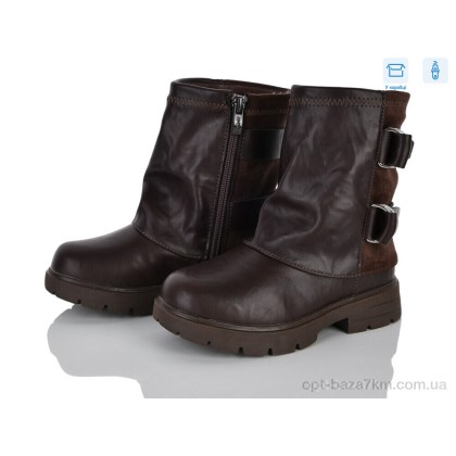 Сапоги детские "Clibee-ShoSho" ABQ0942R brown, (р.р. 26-31), Китай, от 8 шт. Сапоги детские "Clibee-ShoSho" ABQ0942R brown, (р.р. 26-31), Китай, от 8 шт.