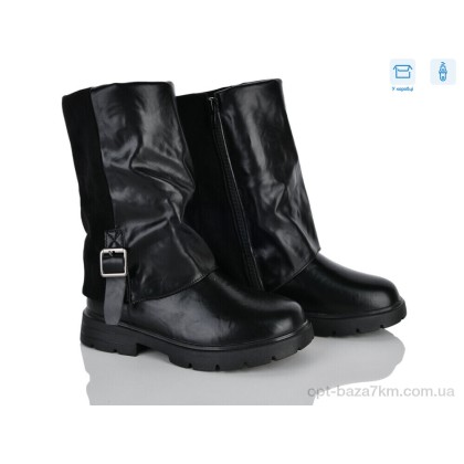 Сапоги детские "Clibee-ShoSho" ABQ5313R-U black, (р.р. 31-36), Китай, от 8 шт. Сапоги детские "Clibee-ShoSho" ABQ5313R-U black, (р.р. 31-36), Китай, от 8 шт.
