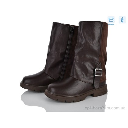 Сапоги детские "Clibee-ShoSho" ABQ5313R-U brown, (р.р. 31-36), Китай, от 8 шт. Сапоги детские "Clibee-ShoSho" ABQ5313R-U brown, (р.р. 31-36), Китай, от 8 шт.