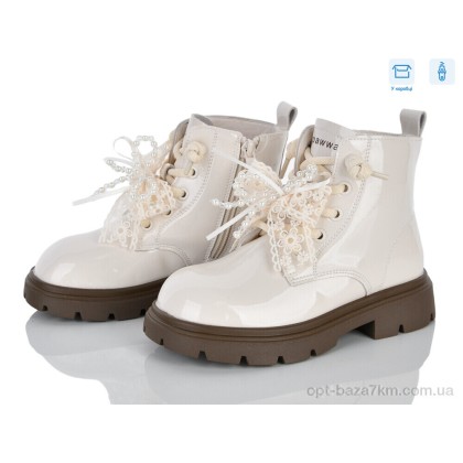 Ботинки детские "Clibee-ShoSho" ABQ0393R beige, (р.р. 28-35), Китай, от 8 шт. Ботинки детские "Clibee-ShoSho" ABQ0393R beige, (р.р. 28-35), Китай, от 8 шт.