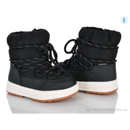 Дутики детские "Clibee-ShoSho" ABD0146P-1 black, (р.р. 23-28), Китай, от 6 шт. Дутики детские "Clibee-ShoSho" ABD0146P-1 black, (р.р. 23-28), Китай, от 6 шт.