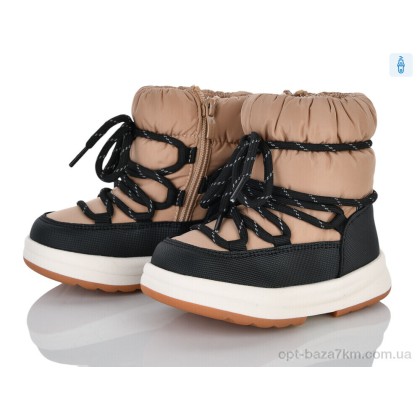 Дутики детские "Clibee-ShoSho" ABD0146P-1 beige, (р.р. 23-28), Китай, от 6 шт. Дутики детские "Clibee-ShoSho" ABD0146P-1 beige, (р.р. 23-28), Китай, от 6 шт.