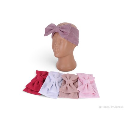 Повязка детская "Королева" BB7 mix, (р.р. One size), Китай, от 5 шт.