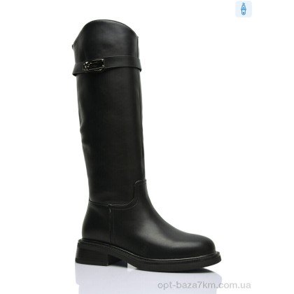 Сапоги женские "Violeta" V005-20-1 black, (р.р. 36-41), Китай, от 8 шт.