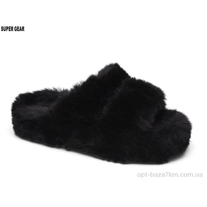 Тапки женские "Super Gear" CA01 black, (р.р. 36-41), Китай, от 12 шт. Тапки женские "Super Gear" CA01 black, (р.р. 36-41), Китай, от 12 шт.