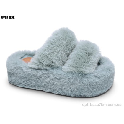 Тапки женские "Super Gear" CA08 green, (р.р. 36-40), Китай, от 8 шт. Тапки женские "Super Gear" CA08 green, (р.р. 36-40), Китай, от 8 шт.