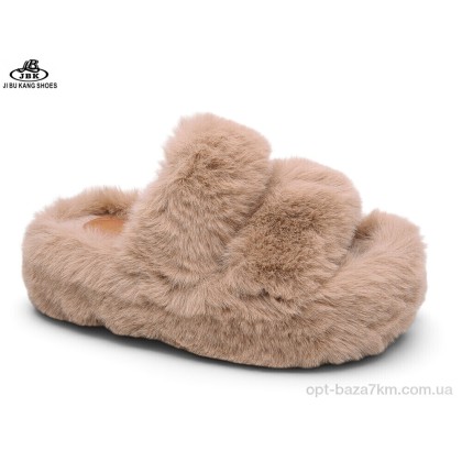 Тапки женские "Jibukang" CA08 camel, (р.р. 36-40), Китай, от 8 шт. Тапки женские "Jibukang" CA08 camel, (р.р. 36-40), Китай, от 8 шт.