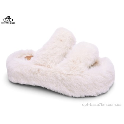 Тапки женские "Jibukang" CA08 white, (р.р. 36-40), Китай, от 8 шт. Тапки женские "Jibukang" CA08 white, (р.р. 36-40), Китай, от 8 шт.