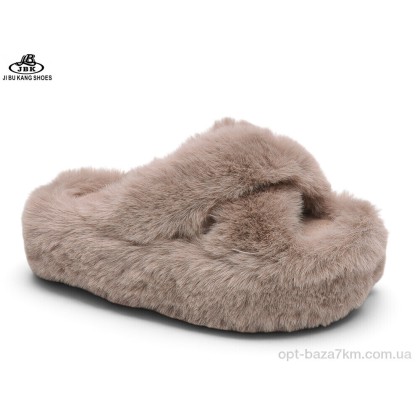 Тапки женские "Jibukang" CA009 brown, (р.р. 36-40), Китай, от 8 шт. Тапки женские "Jibukang" CA009 brown, (р.р. 36-40), Китай, от 8 шт.