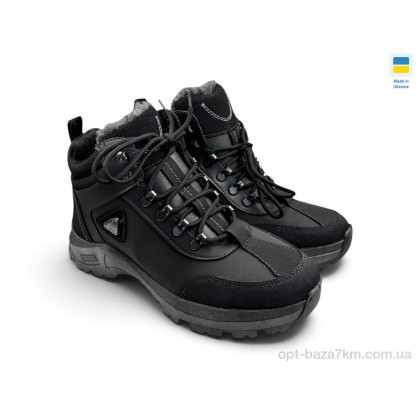 Черевики чоловічі "Rai shoes" 2801 чорний, (р.р. 41-45), Україна, від 6 шт.