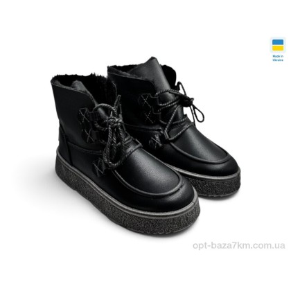 Ботинки женские "Rai shoes" 1901 чорний, (р.р. 37-41), Украина, от 8 шт.