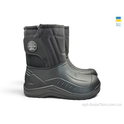 Сапоги из пены мужские "Rai shoes" М137 чорний, (р.р. 41-46), Украина, от 8 шт.