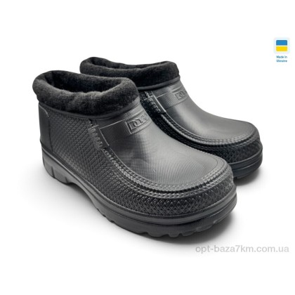 Галоши мужские "Rai shoes" М16 чорний, (р.р. 41-46), Украина, от 8 шт.