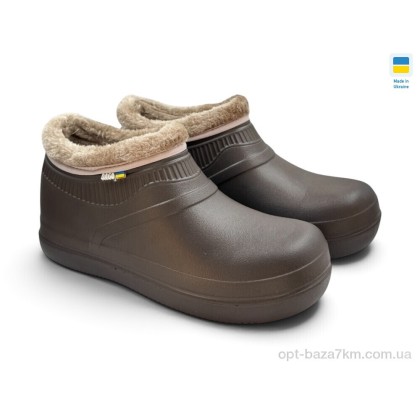Галоши женские "Rai shoes" 7004 шоколад, (р.р. 37-41), Украина, от 8 шт.