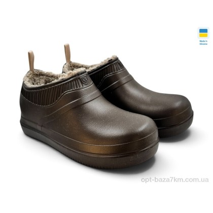Галоши женские "Rai shoes" 7002 шоколад, (р.р. 37-41), Украина, от 8 шт.