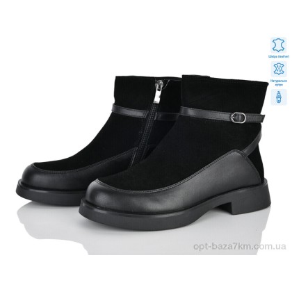 Ботинки женские "Бабочка-Mengfuna-AESD" 712-268 black, (р.р. 36-40), Китай, от 6 шт. Ботинки женские "Бабочка-Mengfuna-AESD" 712-268 black, (р.р. 36-40), Китай, от 6 шт.