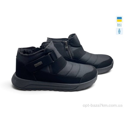 Черевики чоловічі "Rai shoes" 3803 чорний, (р.р. 41-46), Україна, від 6 шт.