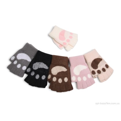 Рукавички дитячі "Королева" D3001 mix (альпака), (р.р. One size), Китай, від 12 шт. Рукавички дитячі "Королева" D3001 mix (альпака), (р.р. One size), Китай, від 12 шт.