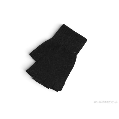 Рукавички жіночі "Королева" D3006 black, (р.р. One size), Китай, від 12 шт.