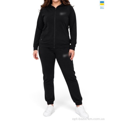 Спортивный костюм женский "Sport style" 111-1023(1)NI чорний, (р.р. S-XL), Украина, от 4 шт. Спортивный костюм женский "Sport style" 111-1023(1)NI чорний, (р.р. S-XL), Украина, от 4 шт.