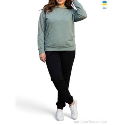 Спортивный костюм женский "Sport style" 115-1023 оливка з чорним, (р.р. S-XL), Украина, от 4 шт. Спортивный костюм женский "Sport style" 115-1023 оливка з чорним, (р.р. S-XL), Украина, от 4 шт.