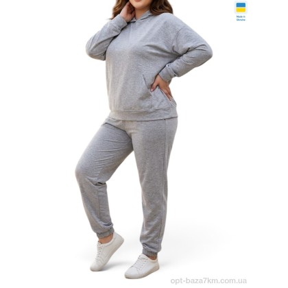 Спортивный костюм женский "Sport style" 115-1023 св.сірий, (р.р. S-XL), Украина, от 4 шт. Спортивный костюм женский "Sport style" 115-1023 св.сірий, (р.р. S-XL), Украина, от 4 шт.