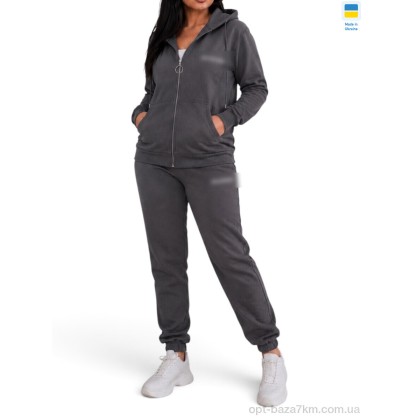 Спортивный костюм женский "Margo" 1123BA фум, (р.р. S-XL), Украина, от 4 шт. Спортивный костюм женский "Margo" 1123BA фум, (р.р. S-XL), Украина, от 4 шт.