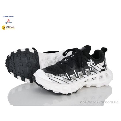 Дитячі кросівки "Clibee-Doremi" A6096 black-white, (р.р. 32-37), Китай, від 6 шт. Дитячі кросівки "Clibee-Doremi" A6096 black-white, (р.р. 32-37), Китай, від 6 шт.