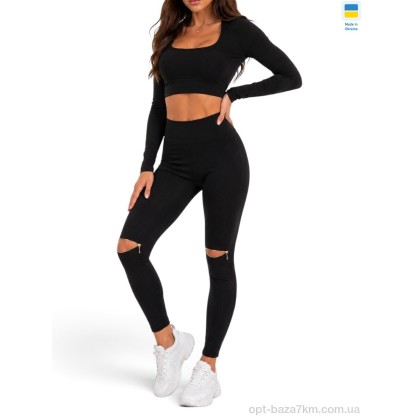 Лосини жіночі "Sport style" 545 чорний, (р.р. S-XL), Україна, від 4 шт. Лосини жіночі "Sport style" 545 чорний, (р.р. S-XL), Україна, від 4 шт.