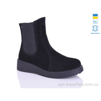 Ботинки женские "Sali" 88 чорний з. зима, (р.р. 37-41), Украина, от 6 шт.