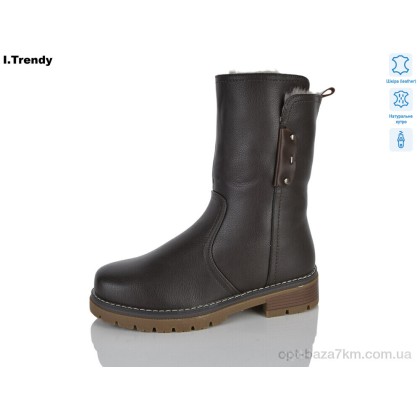 Ботинки женские "Trendy" DH2980-27, (р.р. 36-41), Китай, от 6 шт. Ботинки женские "Trendy" DH2980-27, (р.р. 36-41), Китай, от 6 шт.