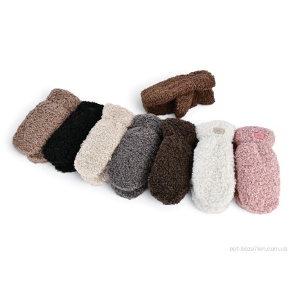 Рукавички жіночі "Королева" M27-97 mix (тедді), (р.р. One size), Китай, від 12 шт. Рукавички жіночі "Королева" M27-97 mix (тедді), (р.р. One size), Китай, від 12 шт.