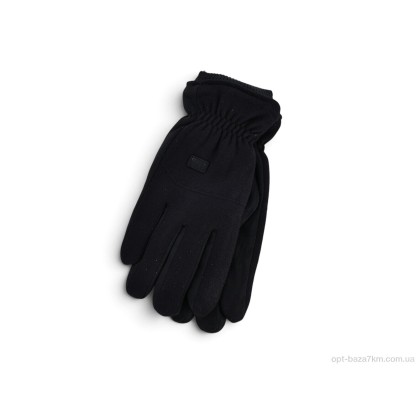 Чоловічі рукавиці "Королева" A53-06 black, (р.р. 11-13), Китай, від 10 шт.