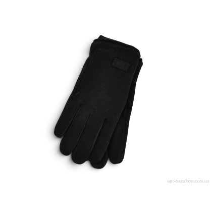 Чоловічі рукавиці "Королева" A53-97 black, (р.р. 11-13), Китай, від 10 шт.