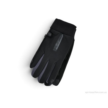 Чоловічі рукавиці "Королева" Z100 black, (р.р. L-2XL), Китай, від 12 шт.